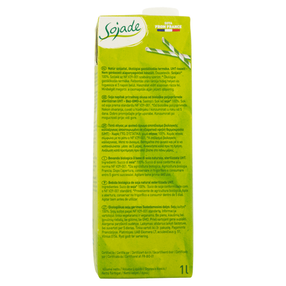Sojade So Soja! Natural 1L - UK Food & Drink - 3273227080156
