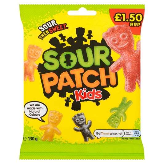 Sour Patch Kids 130g - UK Food & Drink - 7622202209871