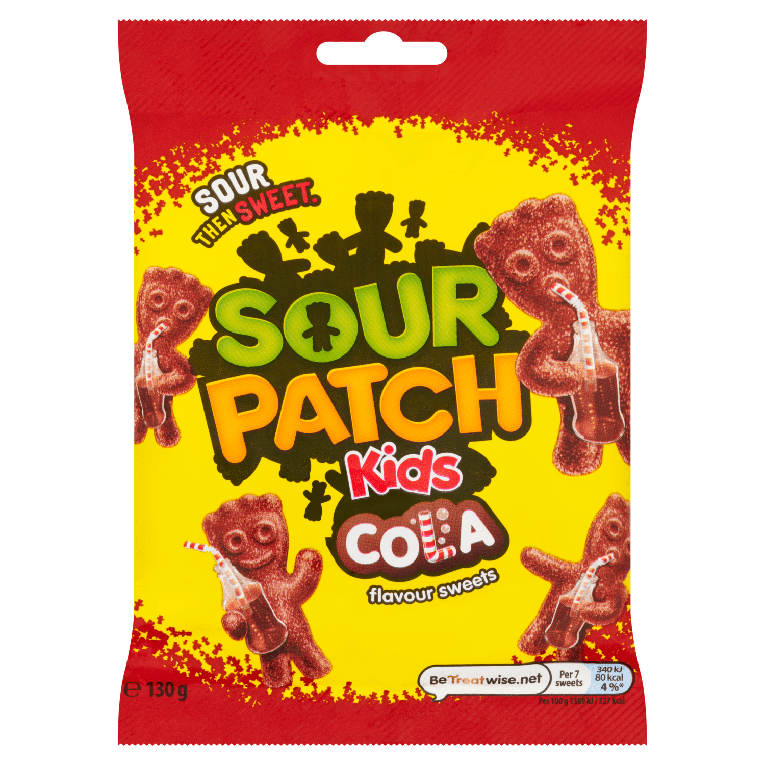 Sour Patch Kids Cola Flavour Sweets 130g - UK Food & Drink - 7622202008719