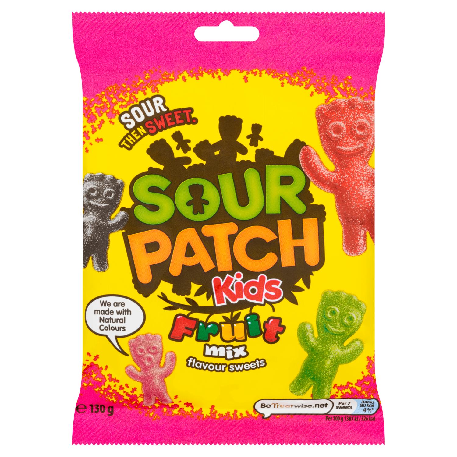 Sour Patch Kids Fruit Mix Flavour Sweets 130g - UK Food & Drink - 7622202008764