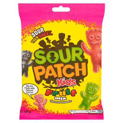 Sour Patch Kids Fruit Mix Flavour Sweets 130g - UK Food & Drink - 7622202008764