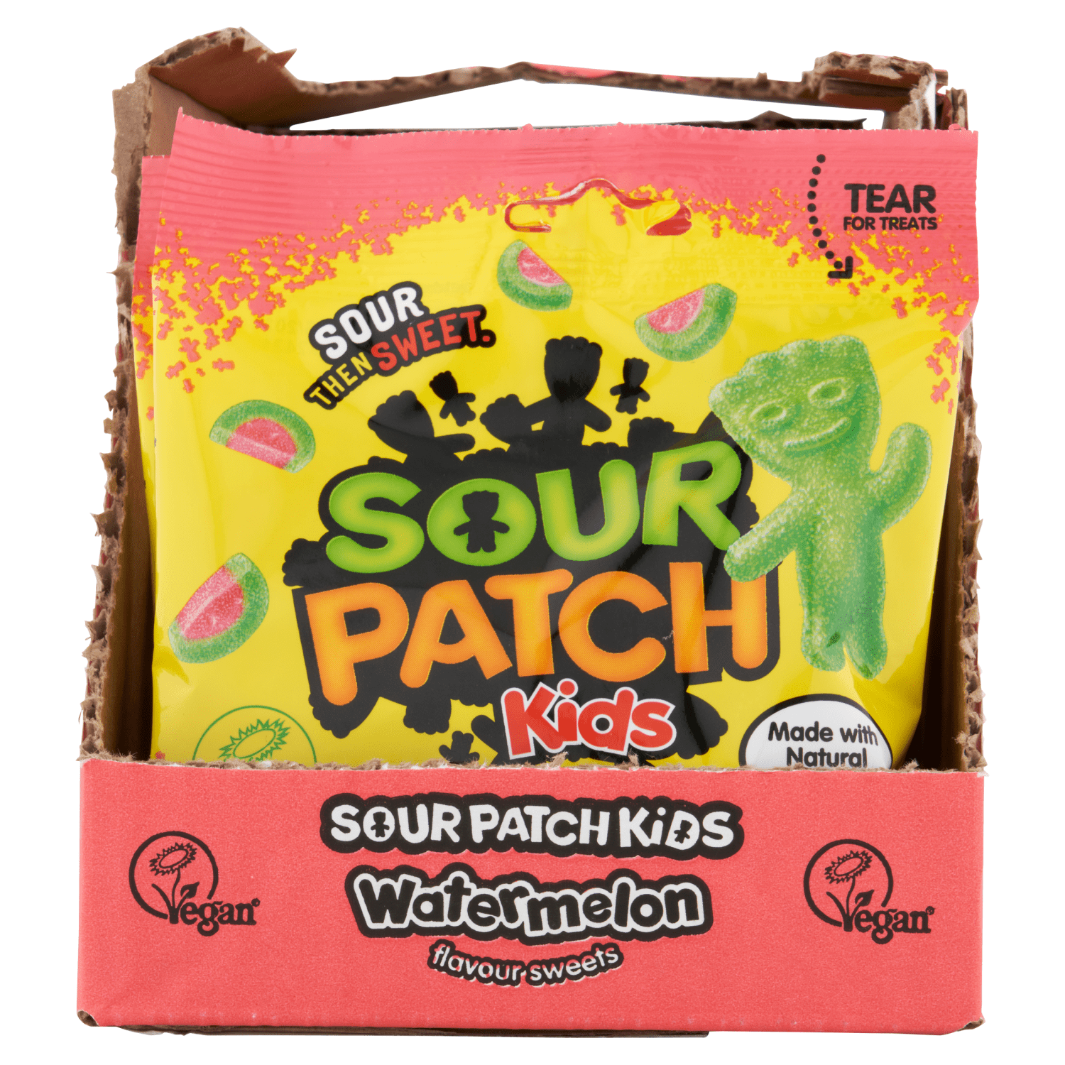 Sour Patch Kids Watermelon Flavour Sweets 130g - UK Food & Drink - 7622202009198