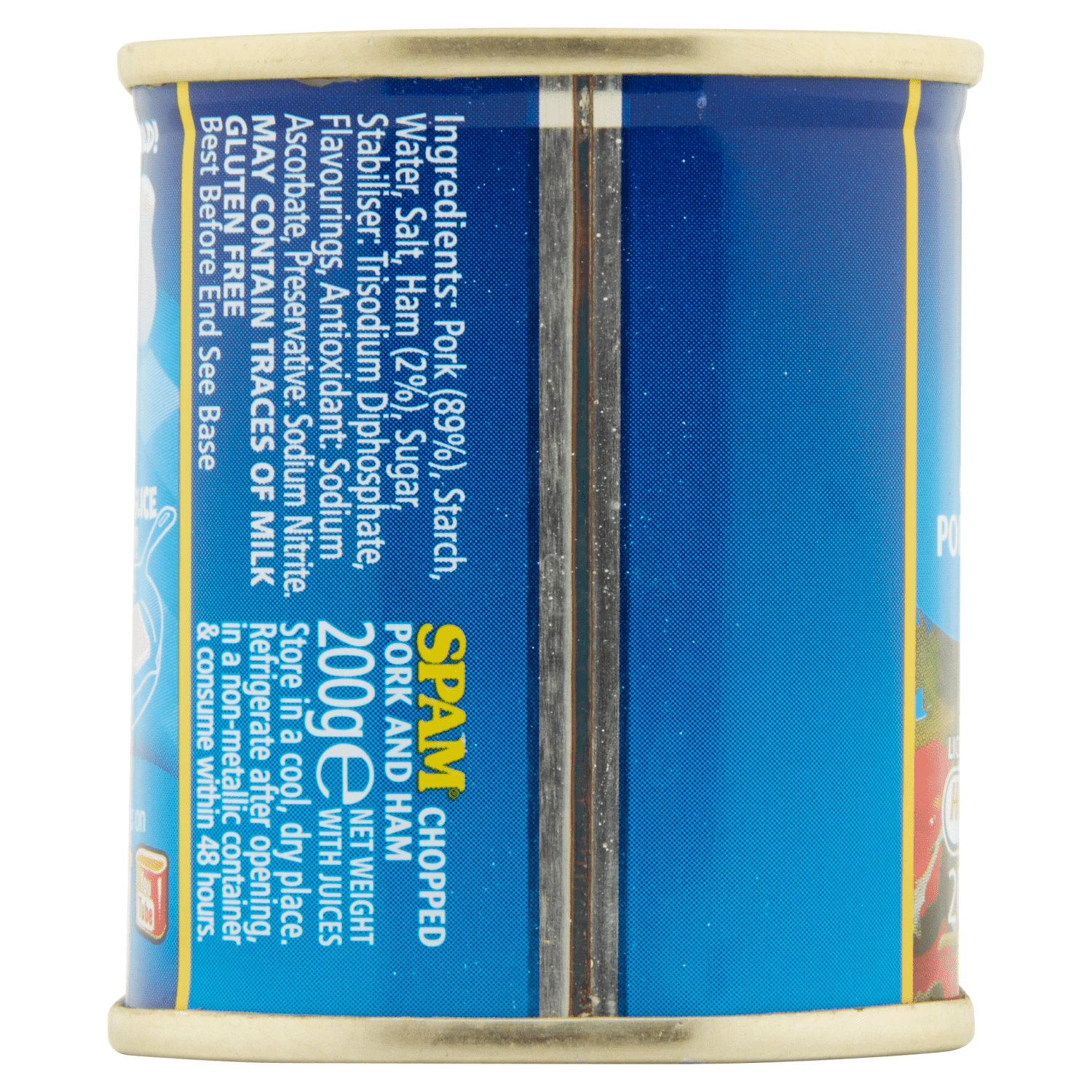 Spam Chopped Pork and Ham 200g - UK Food & Drink - 37600104029