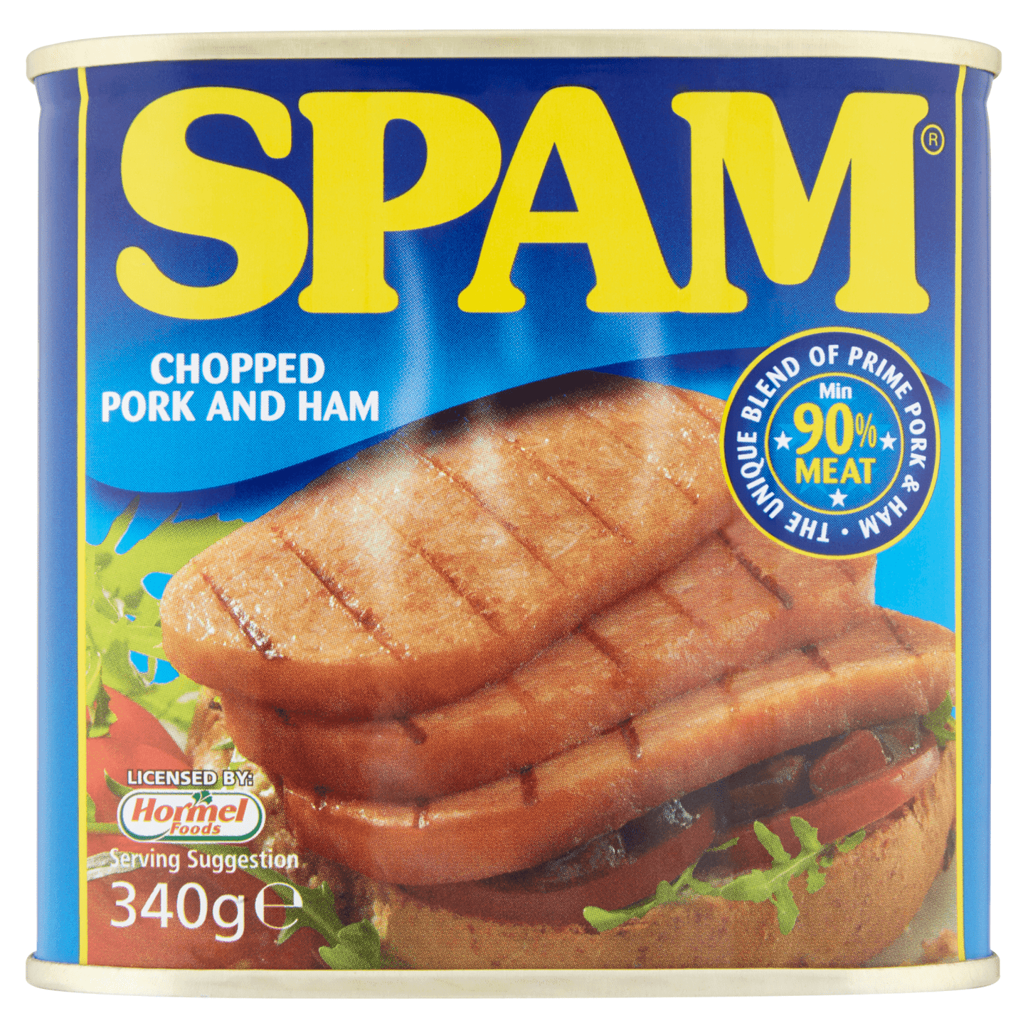 Spam Chopped Pork And Ham 340g - UK Food & Drink - 37600209571