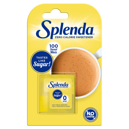 Splenda Zero Calorie Sweetener - 100 Sweet Minis 1.5g - UK Food & Drink - 722776000380