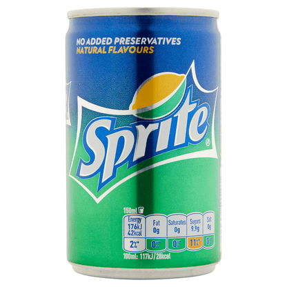 Sprite Mini Can 150ml - UK Food & Drink - 54492127