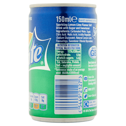 Sprite Mini Can 150ml - UK Food & Drink - 54492127