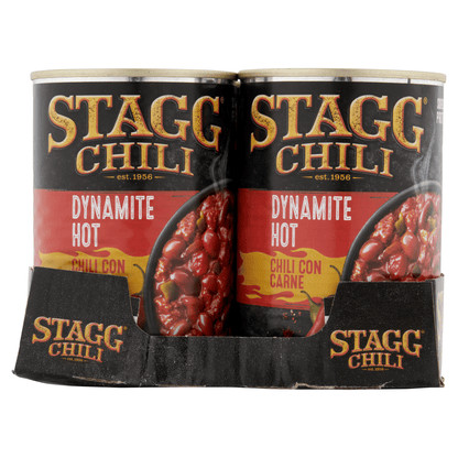 Stagg Chili Dynamite Hot Chili Con Carne 400g - UK Food & Drink - 71106061813