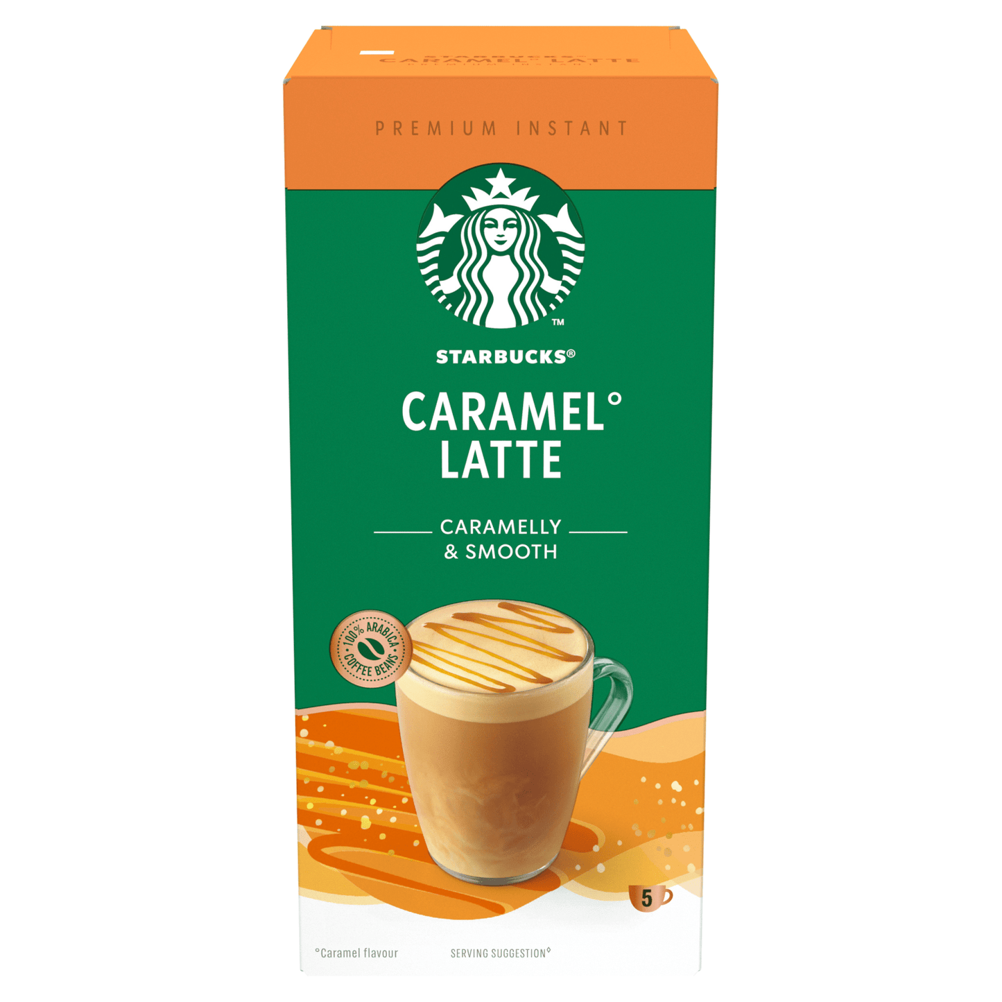 Starbucks Caramel Latte 5 x 23g (115g) - UK Food & Drink - 8445290041302