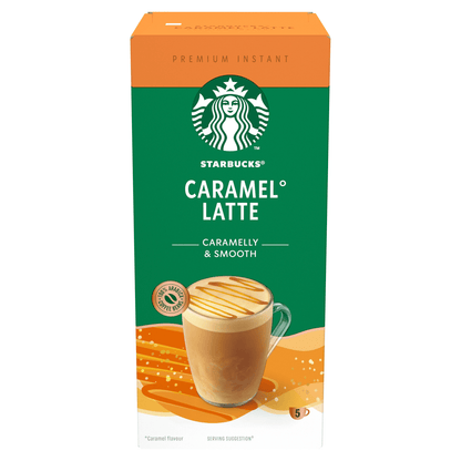 Starbucks Caramel Latte 5 x 23g (115g) - UK Food & Drink - 8445290041302