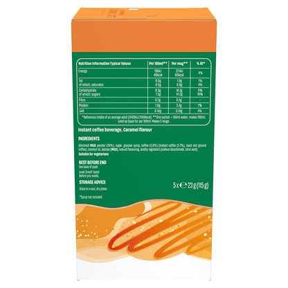 Starbucks Caramel Latte 5 x 23g (115g) - UK Food & Drink - 8445290041302