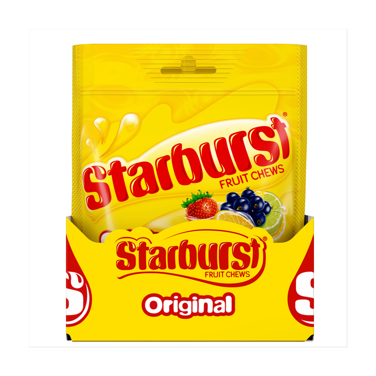 Starburst Fruit Chews Original 138g - UK Food & Drink - 4009900546249