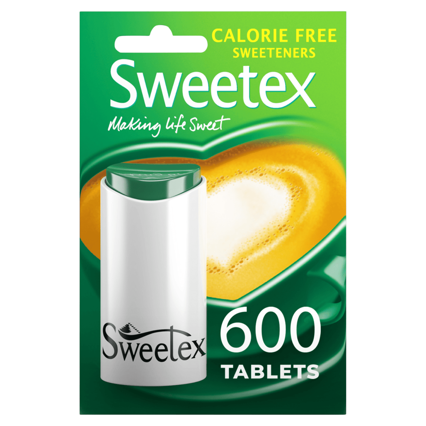Sweetex Calorie Free Sweeteners 600 Tablets - UK Food & Drink - 5011417547755