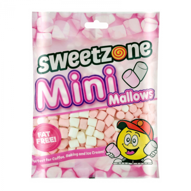 Sweetzone Mini Mallows 140g - UK Food & Drink - 5032860010481