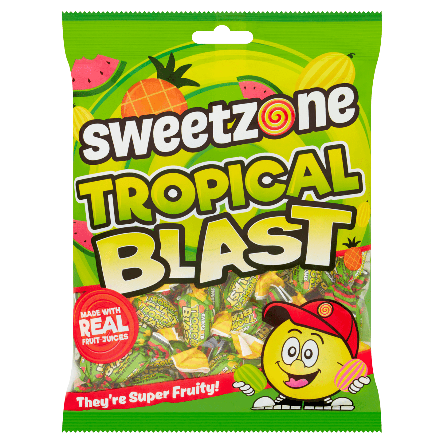 Sweetzone Tropical Blast 200g - UK Food & Drink - 5032860020213