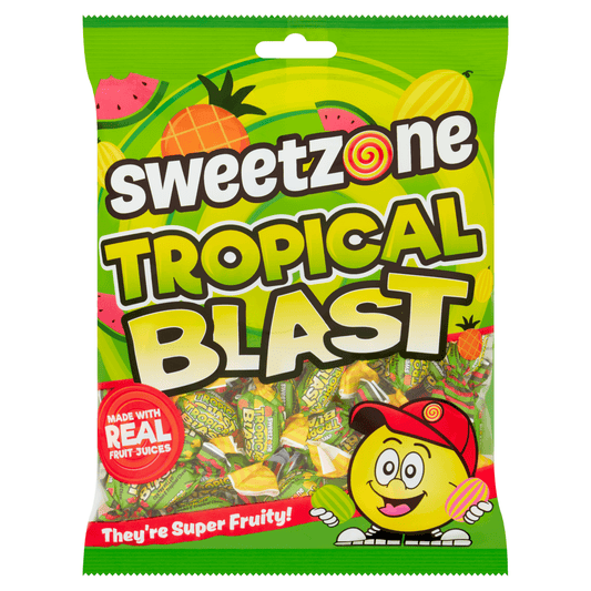 Sweetzone Tropical Blast 200g - UK Food & Drink - 5032860020213