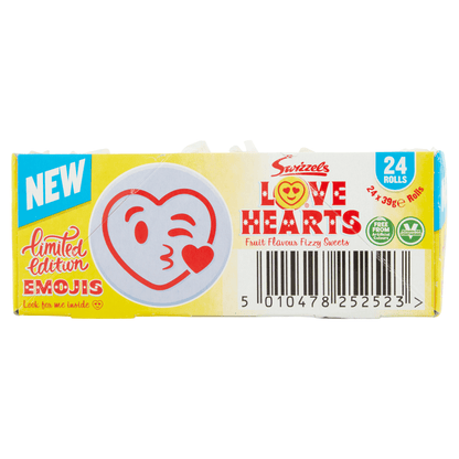 Swizzels Love Hearts 39g - UK Food & Drink - 5010478432567