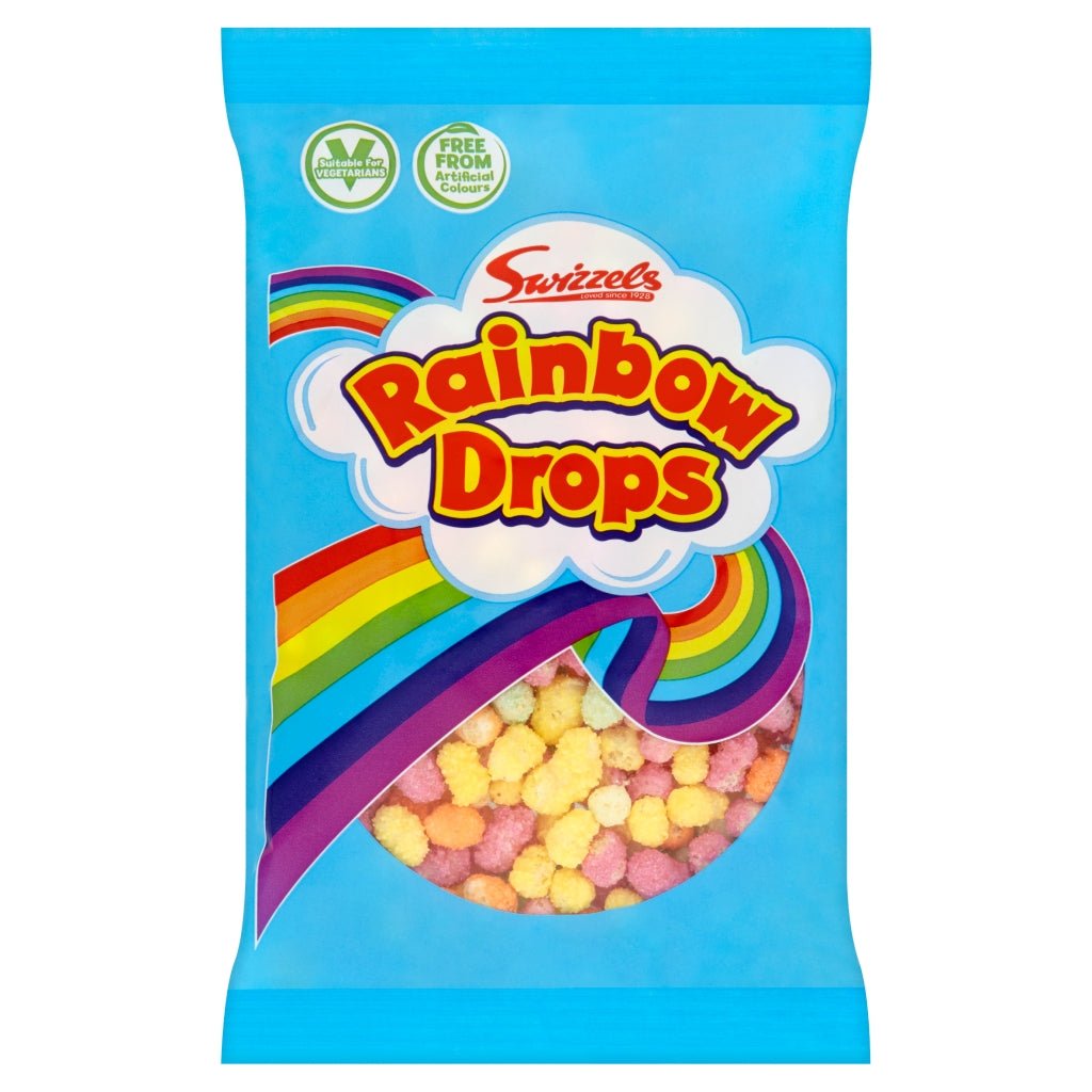 Swizzels Rainbow Drops Large - UK Food & Drink - 5010478707016