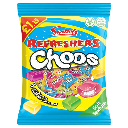 Swizzels Refreshers Choos Pm 1.15 115G - UK Food & Drink - 5010478781467