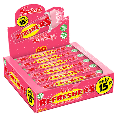 Swizzels Refreshers Strawberry Flavour - UK Food & Drink - 5010478938816
