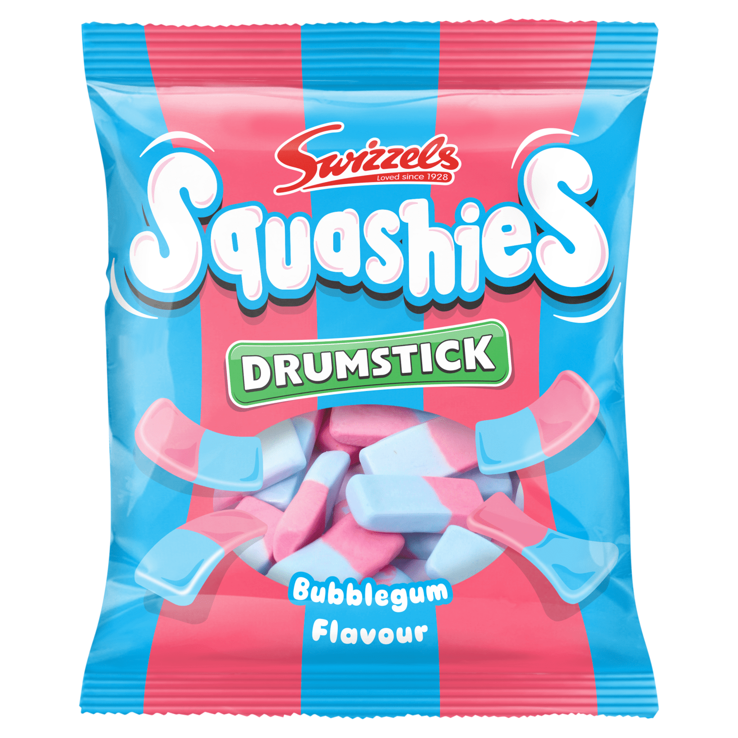 Swizzels Squashies Drumstick Bubblegum√äFlavour 140g - UK Food & Drink - 5010478072084