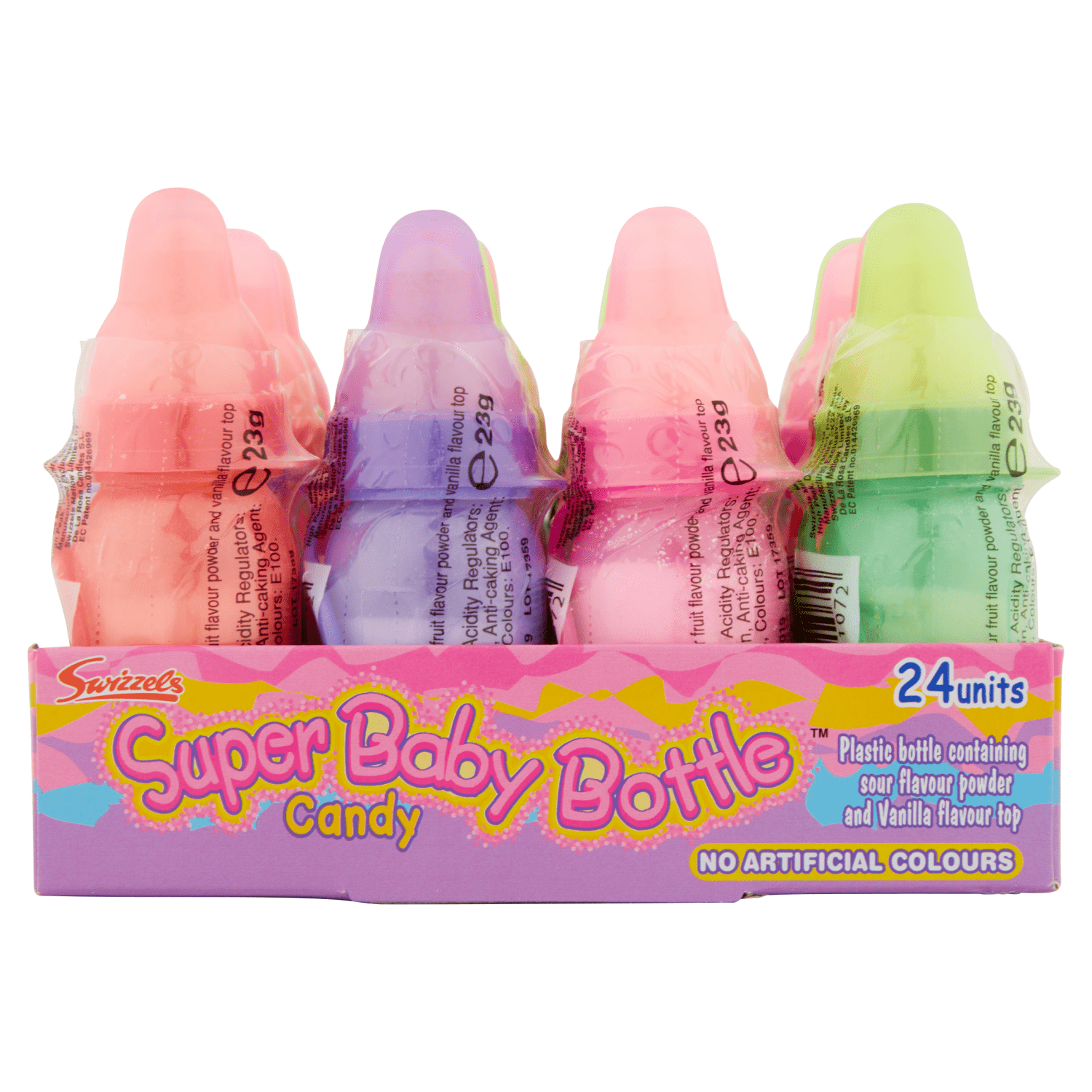 Swizzels Super Baby Bottle Candy 23g - UK Food & Drink - 5010478811072