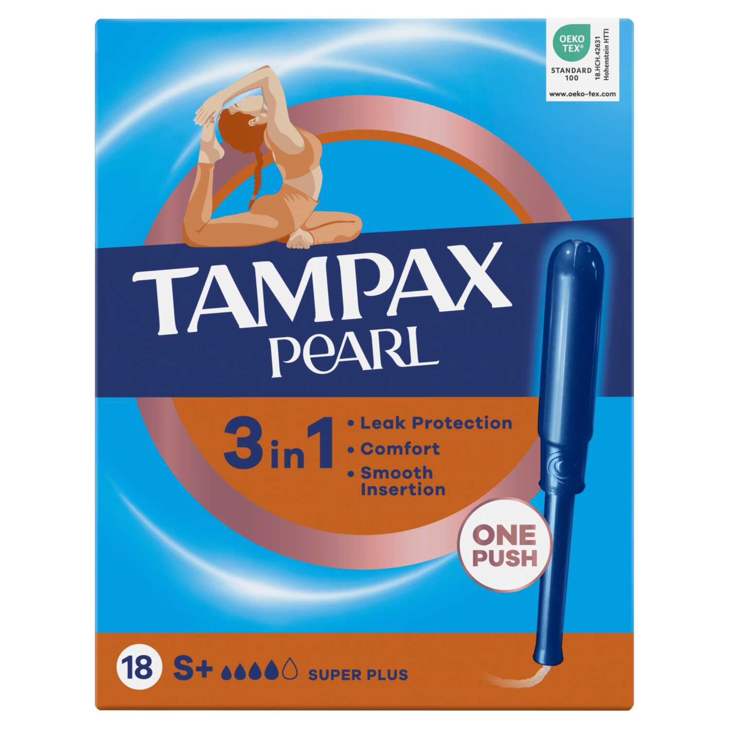 Tampax Pearl Super Plus 18 Pads - UK Food & Drink - 4015400434788