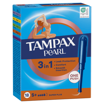 Tampax Pearl Super Plus 18 Pads - UK Food & Drink - 4015400434788