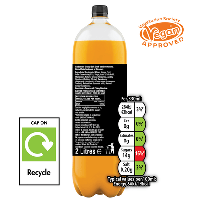 Tango Orange Original 2 Litres - UK Food & Drink - 5010102003804