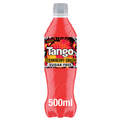 Tango Sugar Free Strawberry Smash 500ml - UK Food & Drink - 5010102344235