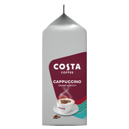 Tassimo 8 Costa Cappuccino 280g - UK Food & Drink - 8711000545324