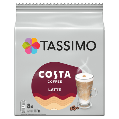 Tassimo Costa Latte 223.2g - UK Food & Drink - 8711000545416