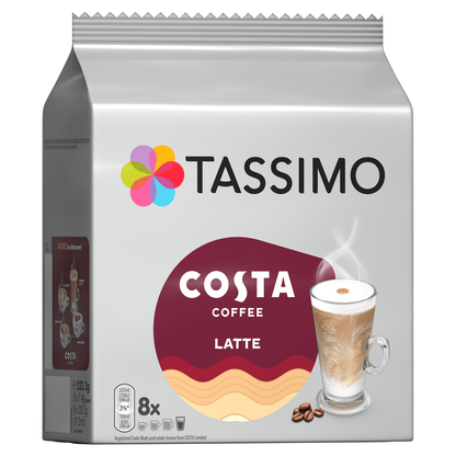 Tassimo Costa Latte 223.2g - UK Food & Drink - 8711000545416