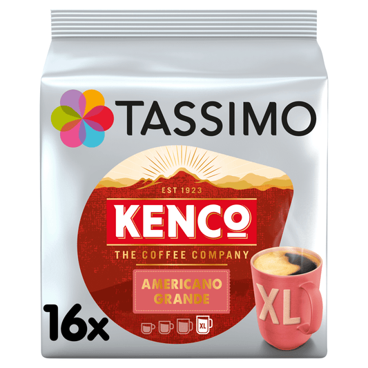 Tassimo Kenco Americano Grande XL Coffee Pods x16 - UK Food & Drink - 8711000504628