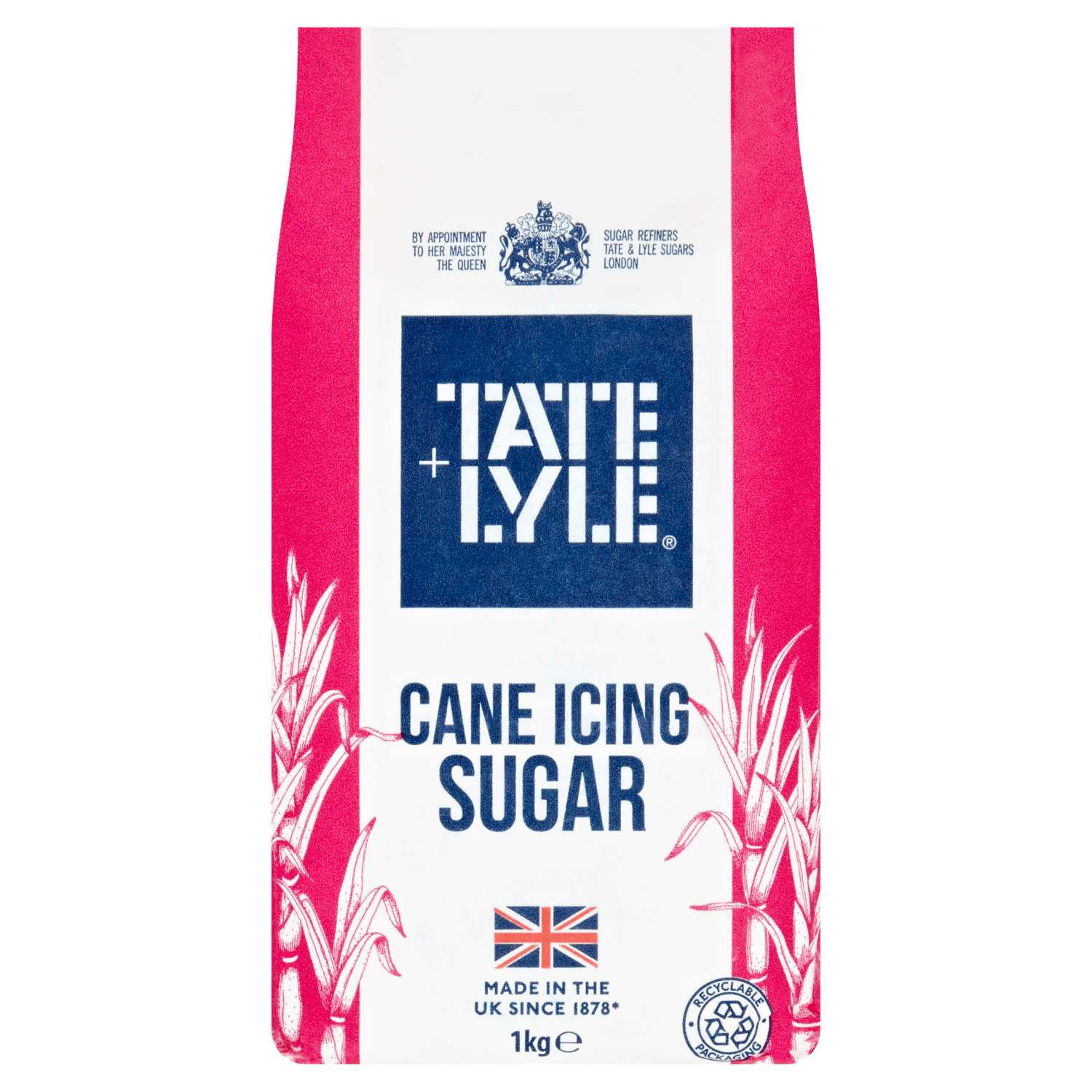 Tate & Lyle Cane Icing Sugar 1kg - UK Food & Drink - 5010115822355