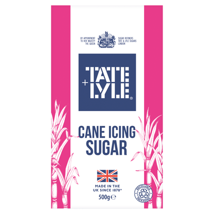 Tate & Lyle Cane Icing Sugar 500g - UK Food & Drink - 5010115822362