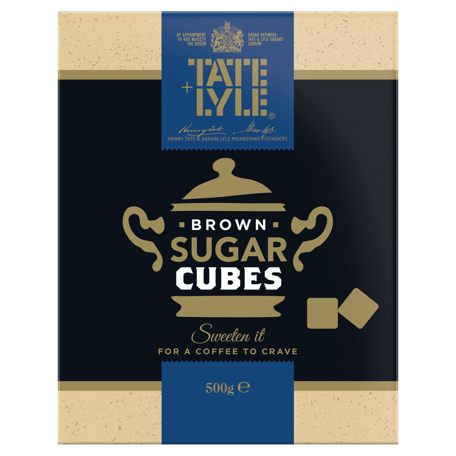 Tate & Lyle Fairtrade Cane Sugar Demerara Cubes 500g - UK Food & Drink - 5010115820870