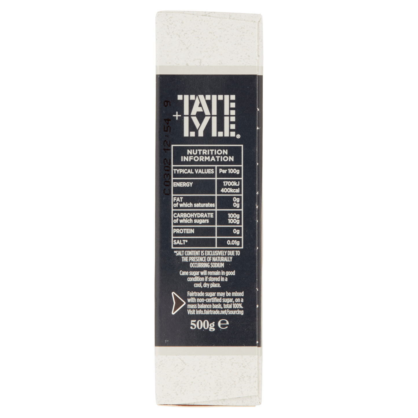 Tate & Lyle Fairtrade Cane Sugar White Cubes 500g - UK Food & Drink - 5010115820863