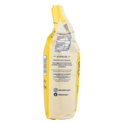 Tate & Lyle Fairtrade Golden Caster Pure Cane Sugar 1kg - UK Food & Drink - 5010115947720