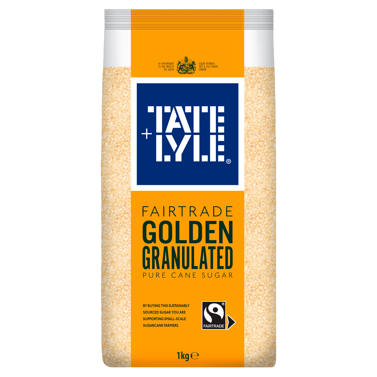 Tate & Lyle Fairtrade Golden Granulated Pure Cane Sugar 1kg - UK Food & Drink - 5010115947713