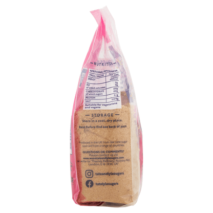Tate & Lyle Fairtrade Light Brown Soft Pure Cane Sugar 500g - UK Food & Drink - 5010115924721
