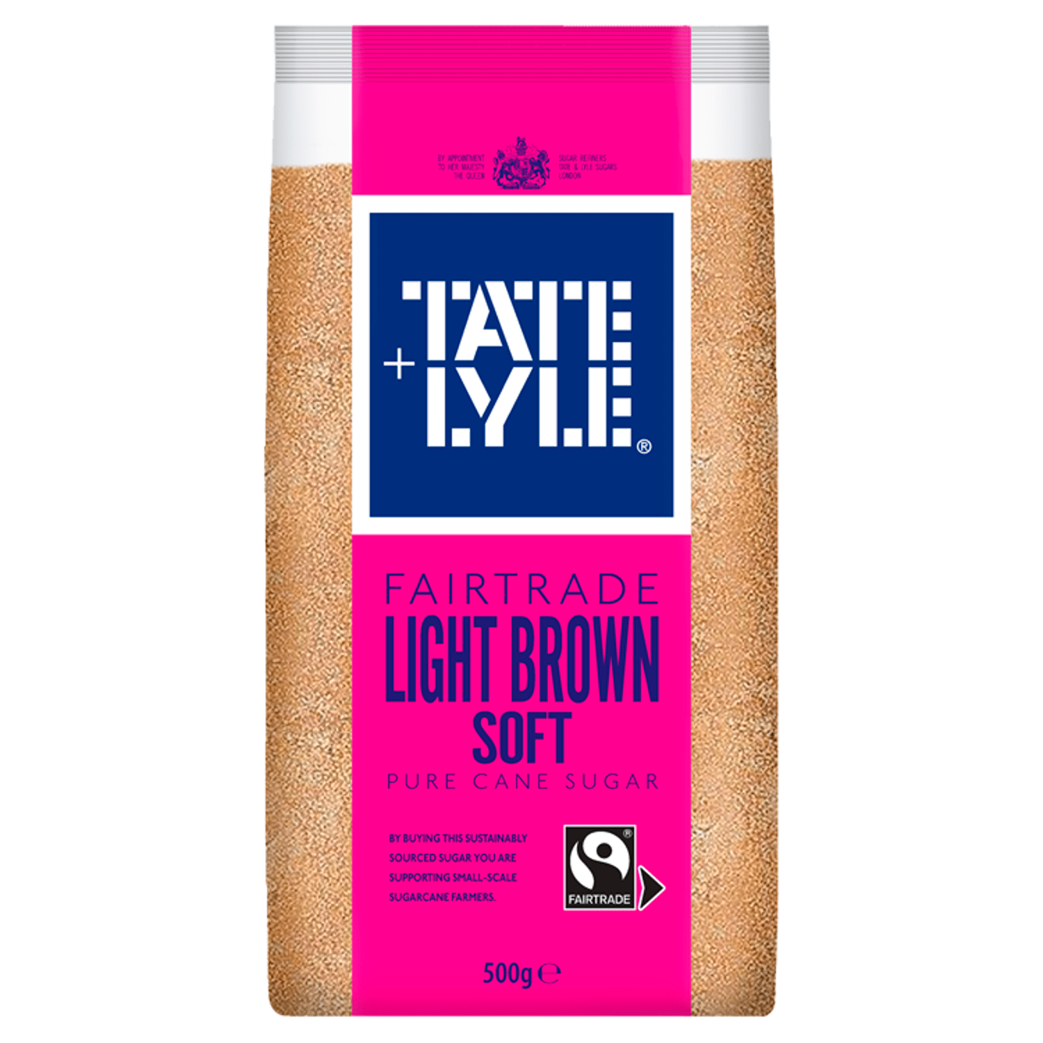 Tate & Lyle Fairtrade Light Brown Soft Pure Cane Sugar 500g - UK Food & Drink - 5010115924721