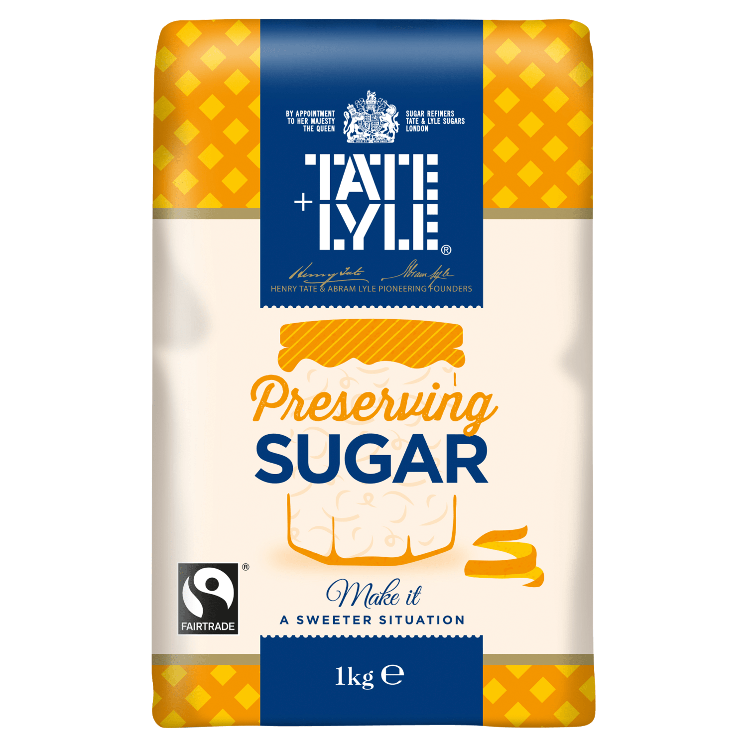 Tate & Lyle Fairtrade Pure Cane Preserving Sugar 1kg - UK Food & Drink - 5010115927173