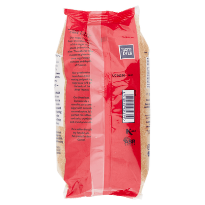 Tate & Lyle Fairtrade Unrefined Demerara Pure Cane Sugar 1kg - UK Food & Drink - 5010115934379