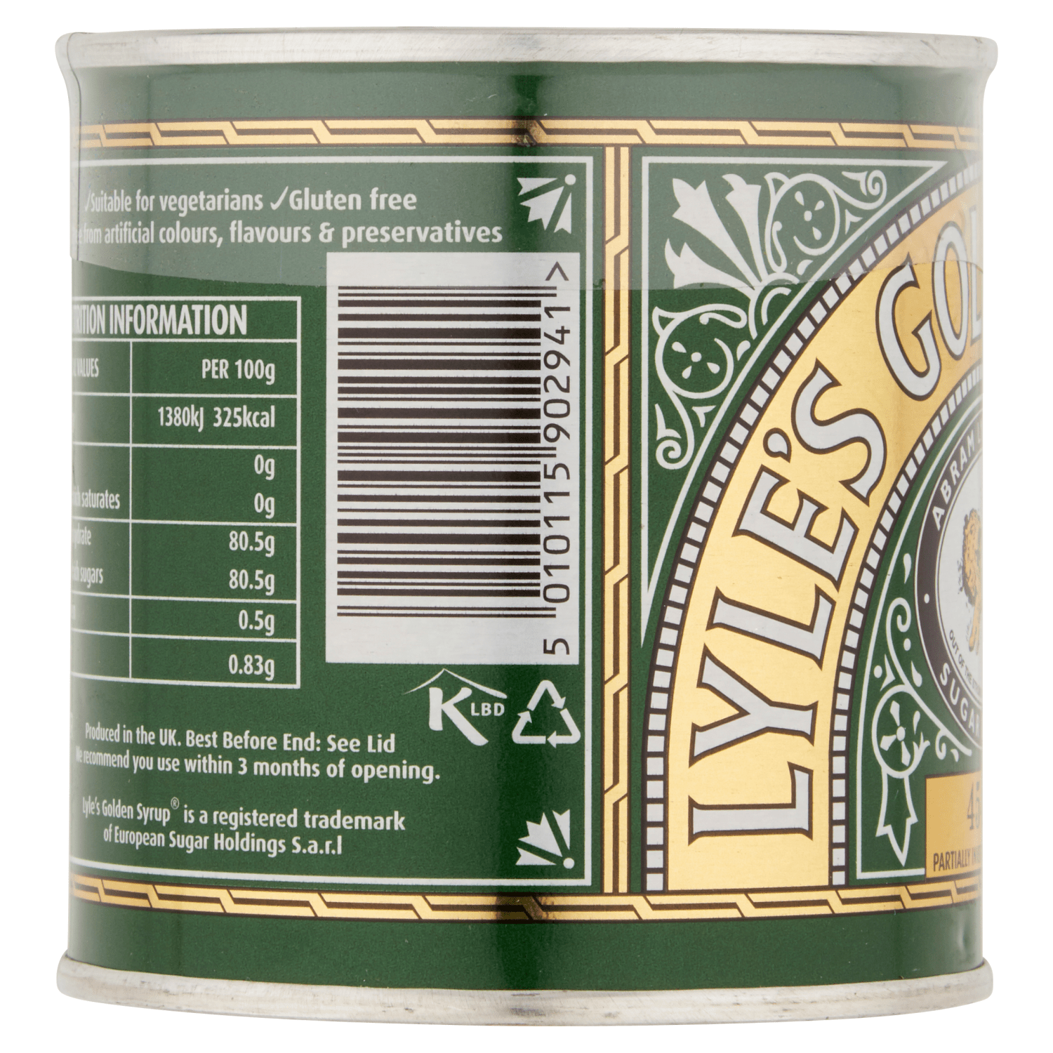 Tate & Lyle Golden Syrup 454g - UK Food & Drink - 5010115902941