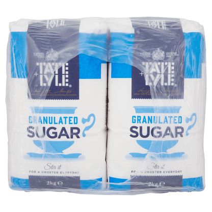 Tate & Lyle Granulated Sugar 2kg - UK Food & Drink - 5010115820795