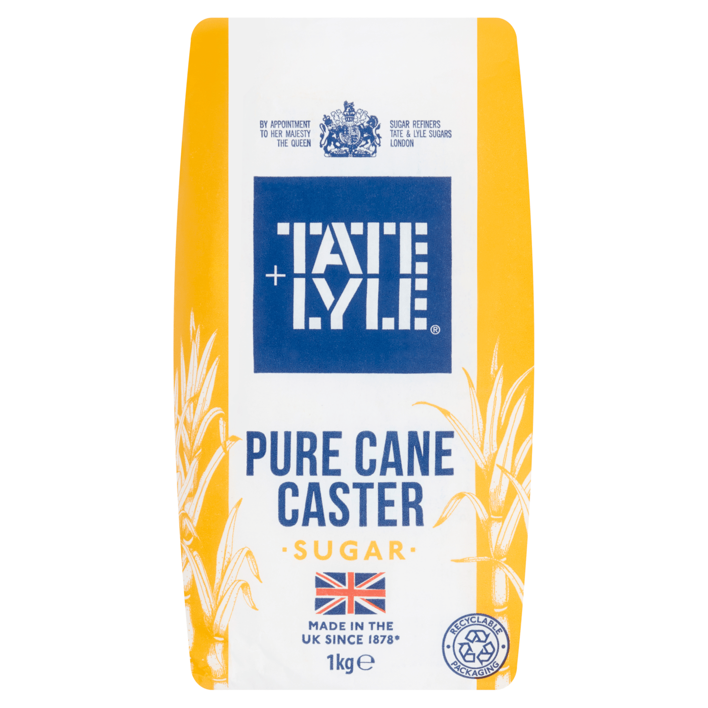 Tate & Lyle Pure Cane Caster Sugar 1kg - UK Food & Drink - 5010115822331