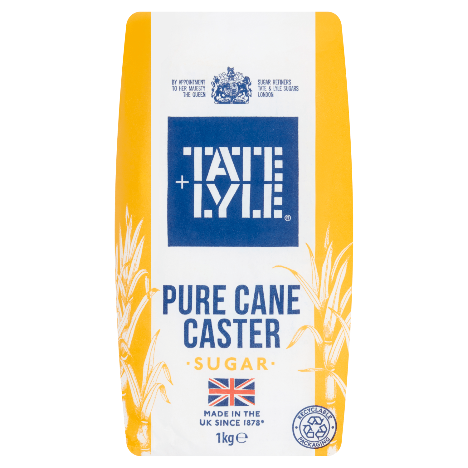 Tate & Lyle Pure Cane Caster Sugar 1kg - UK Food & Drink - 5010115822331