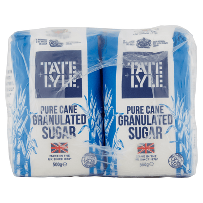 Tate & Lyle Pure Cane Granulated Sugar 500g - UK Food & Drink - 5010115913336