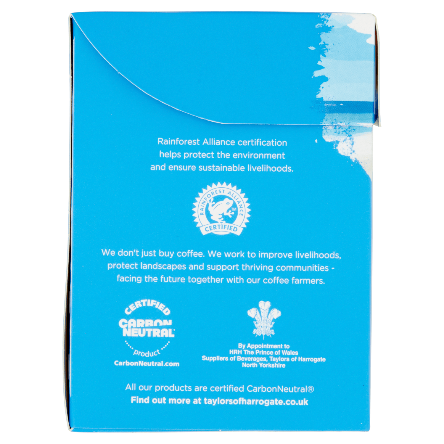 Taylors of Harrogate Decaff√© Coffee Bags 10 Enveloped Bags 75g - UK Food & Drink - 615357122482